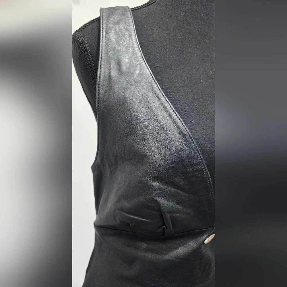 🖤 Harley-Davidson Leather, Sexy Dress, Bike, Moto, Size 10 - Picture 5 of 7